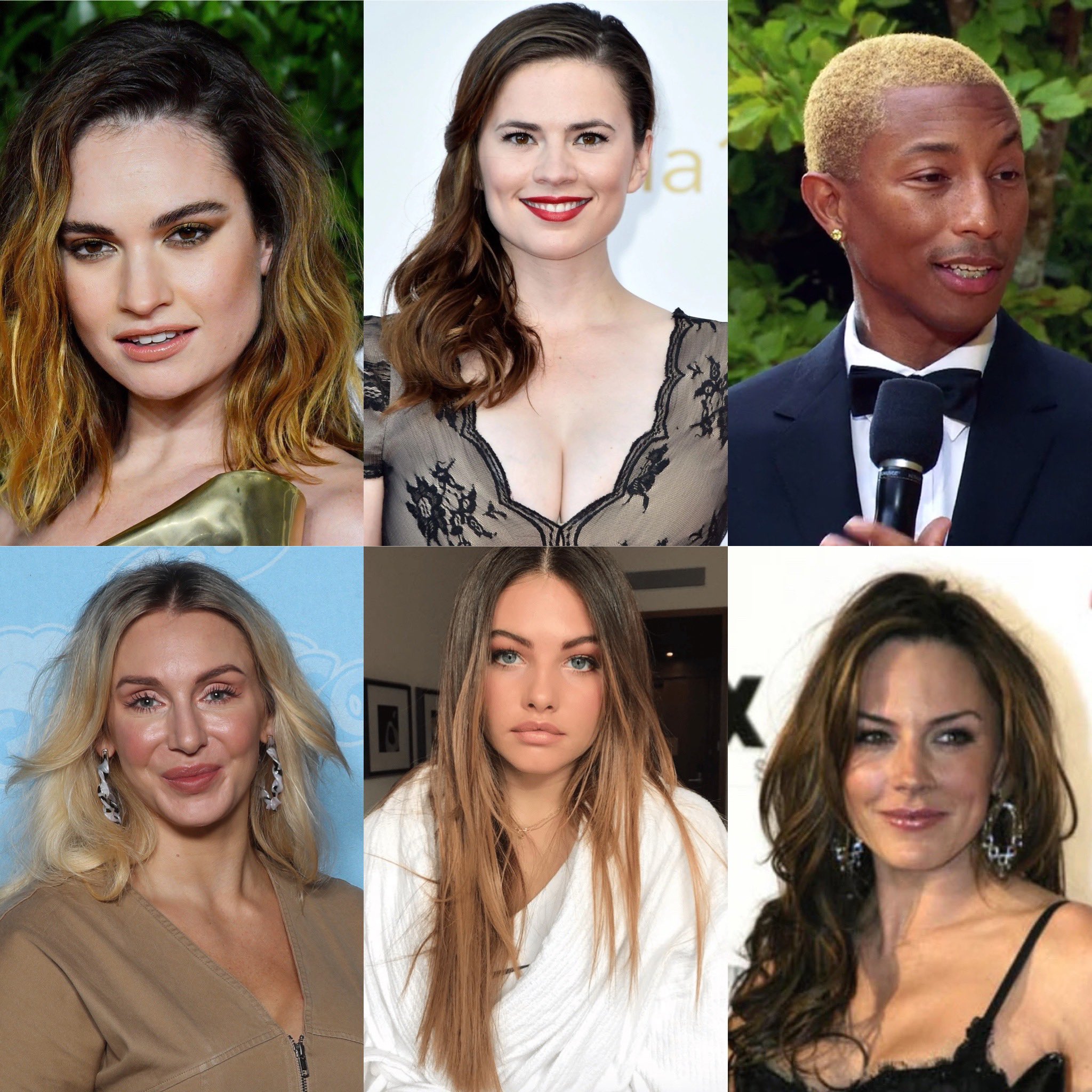 Happy Birthday Lily James, Hayley Atwell, Pharrell Williams, Charlotte Flair, Thylane Blondeau, and Krista Allen   