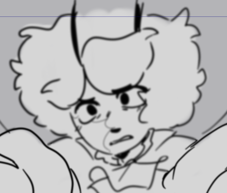 little detail
for most of the animatic, ctubbo is only looking through the eye w the scar, only when he jumps after caimsey we see the other eye :)
wonder what it means