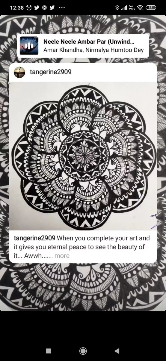 When you complete your art and it gives you external peace to see your art ....

What about you?

Do share how it is?

#mandala 
#mandaladrawing 
#mandalalove 
#mandaladesign