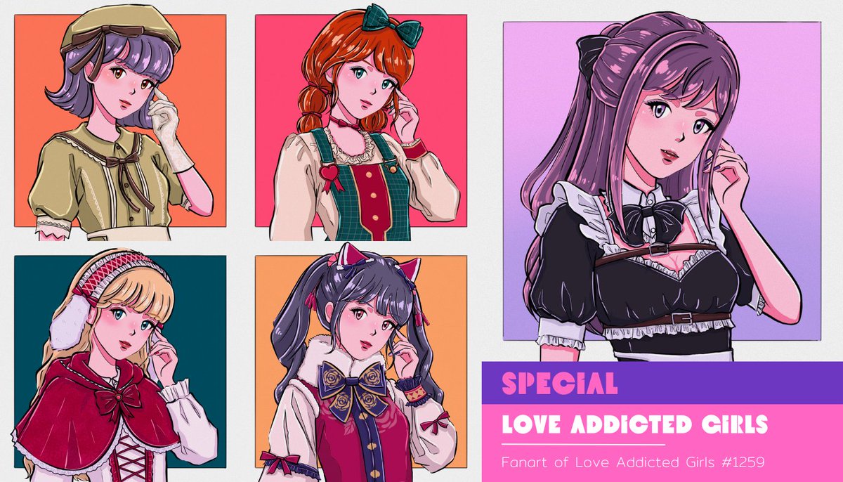 Pukarichan's tweet photo. 🌈80's Girls!
New Drop of #NIJI_G  - Lolita Girls

👉https://t.co/erNyGA0ERv

💗SPECIAL: NIJI-G x Love Addicted Girls
Big thanks to @SoudanNFT_LAG  for the event!

🌸0.035-0.045 $ETH

.

#LAGartcontest #LoveAddictedGirls #LAGFanArt #NFTCommunity #NFTTHAILAND #NFTJapan #KNFT #NFT https://t.co/OzM9atWc03