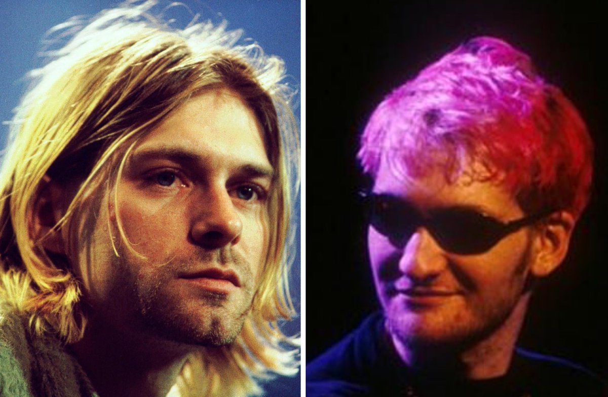 Kurt Cobain 2/20/67-4/5/94
Layne Staley 9/22/67-4/5/02
