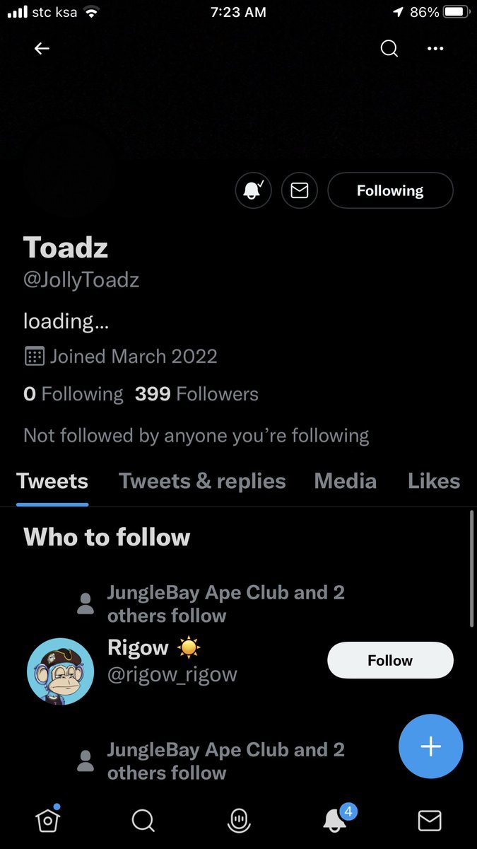 a7bc___'s tweet photo. @DecNFT @JollyToadz Done boss 🔔👌🏼 
Frens @Authentic_joe1 @Bulldog_RROCKYY https://t.co/4h47N4VIvg