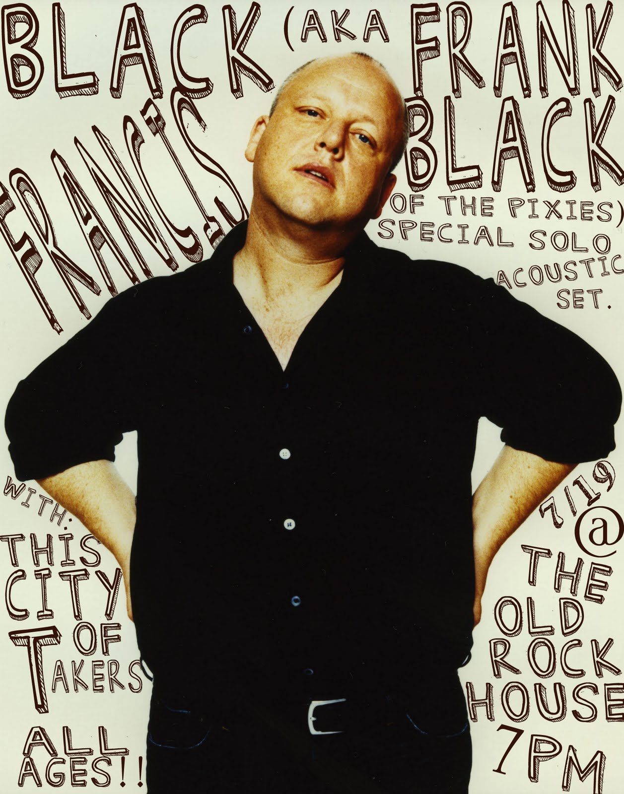 April 6:Happy 57th birthday to singer Black Francis (\"Here Comes Your Man\")
 