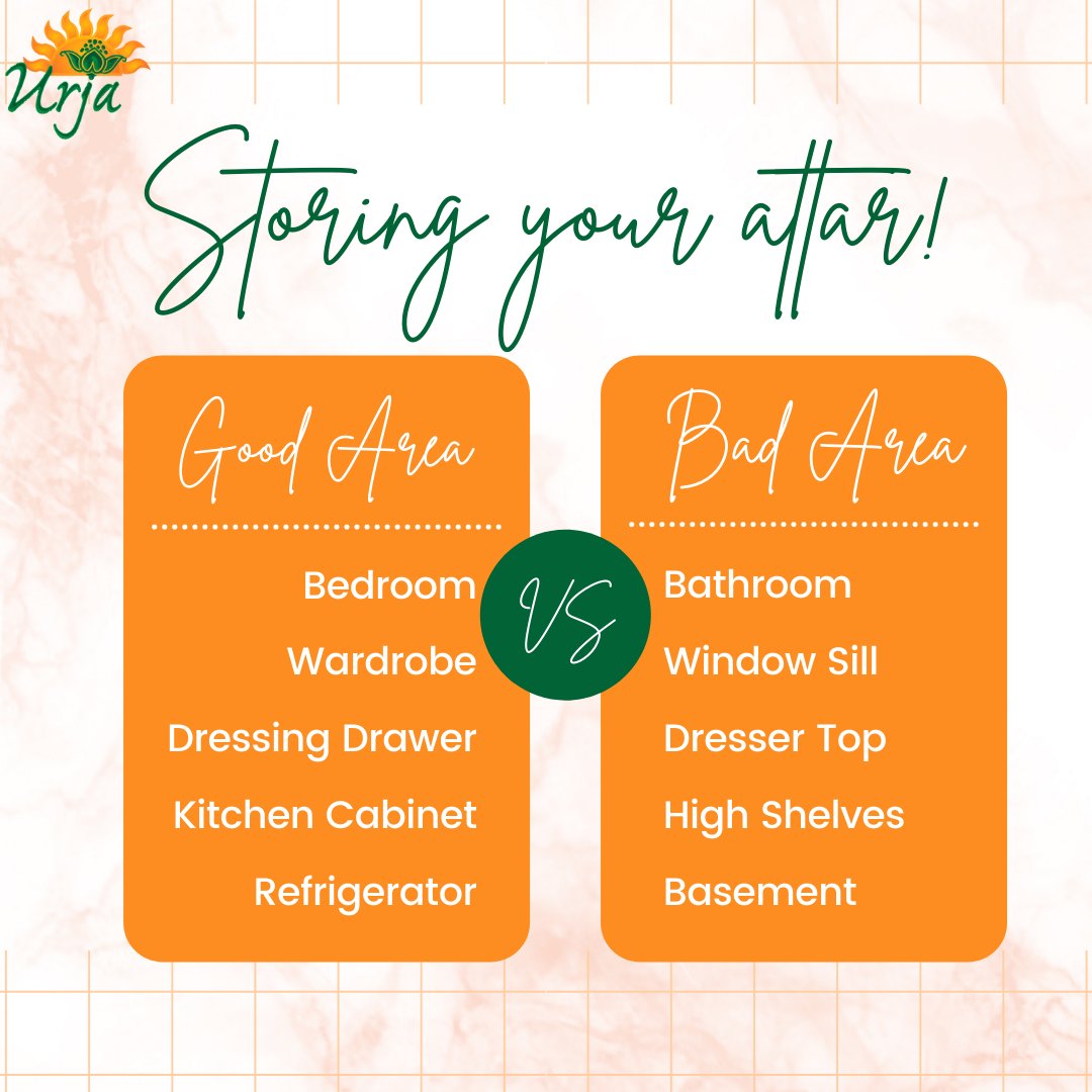 urja_attars's tweet photo. Don't be caught without smelling good. Stock up on your favourite attar and keep it in a good area!โจ
Where do you store your attar let us know in the comment๐
#UrjaAttar #AttarStoring #StoringYourAttar #GoodArea #BadArea #Attar #Ittar #Fragrance #AstroEnergy #AttarCollection https://t.co/1necZzFm69