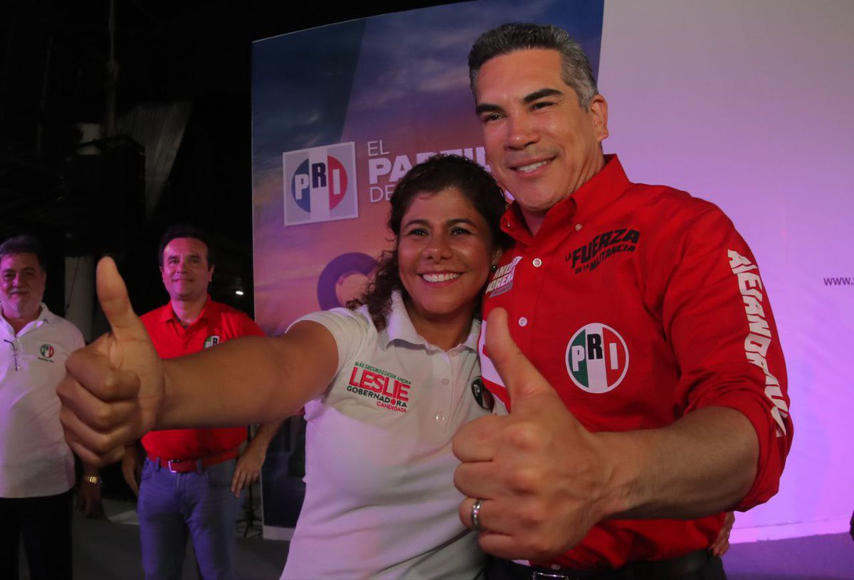 alitomorenoc's tweet photo. ¡@Hendricksles es una mujer de lucha y de buenos resultados, estoy convencido de que su profundo amor por Quintana Roo la hará convertirse en una gran gobernadora! ¡Leslie tiene todo el respaldo del priismo nacional! 👊🏼🇲🇽 https://t.co/n7AZbsmrha