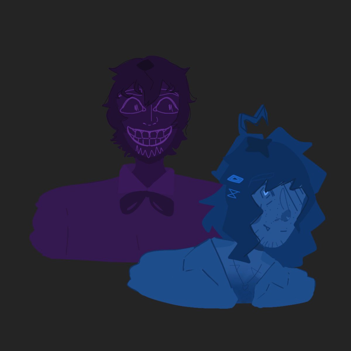 pastel_m0th's tweet photo. me just trying to get that aftussy:
Flamecore William luring me to kill me:
#flamecore #fnaf #WilliamAfton #afton #selfship #art https://t.co/yYHY6iSf4d