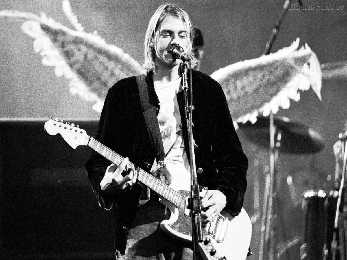 AndreaAcostArts's tweet photo. Un día como hoy de 1994, nos dejó Kurt Cobain. https://t.co/ic3I8pPvM2
