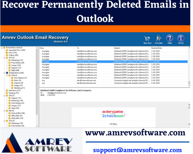 amrev4's tweet photo. Don’t be panic, when your emails get deleted. You can find emails to utilize a high-level Outlook Email Recovery Software from Amrevsoftware.
 
For additional subtleties, you can visit us
https://t.co/5UpsRG6ScN

 #recoverymailsoftware #emailrecoverysoftware #retrivesemails https://t.co/1goPInaM0L
