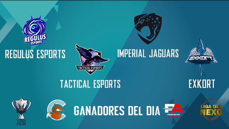 ChamakEsports's tweet photo. ¡Estos son los ganadores de nuestra primera jornada de torneo! Nos vemos mañana a las 8pm con más lolcito. https://t.co/HK9jTERoxo