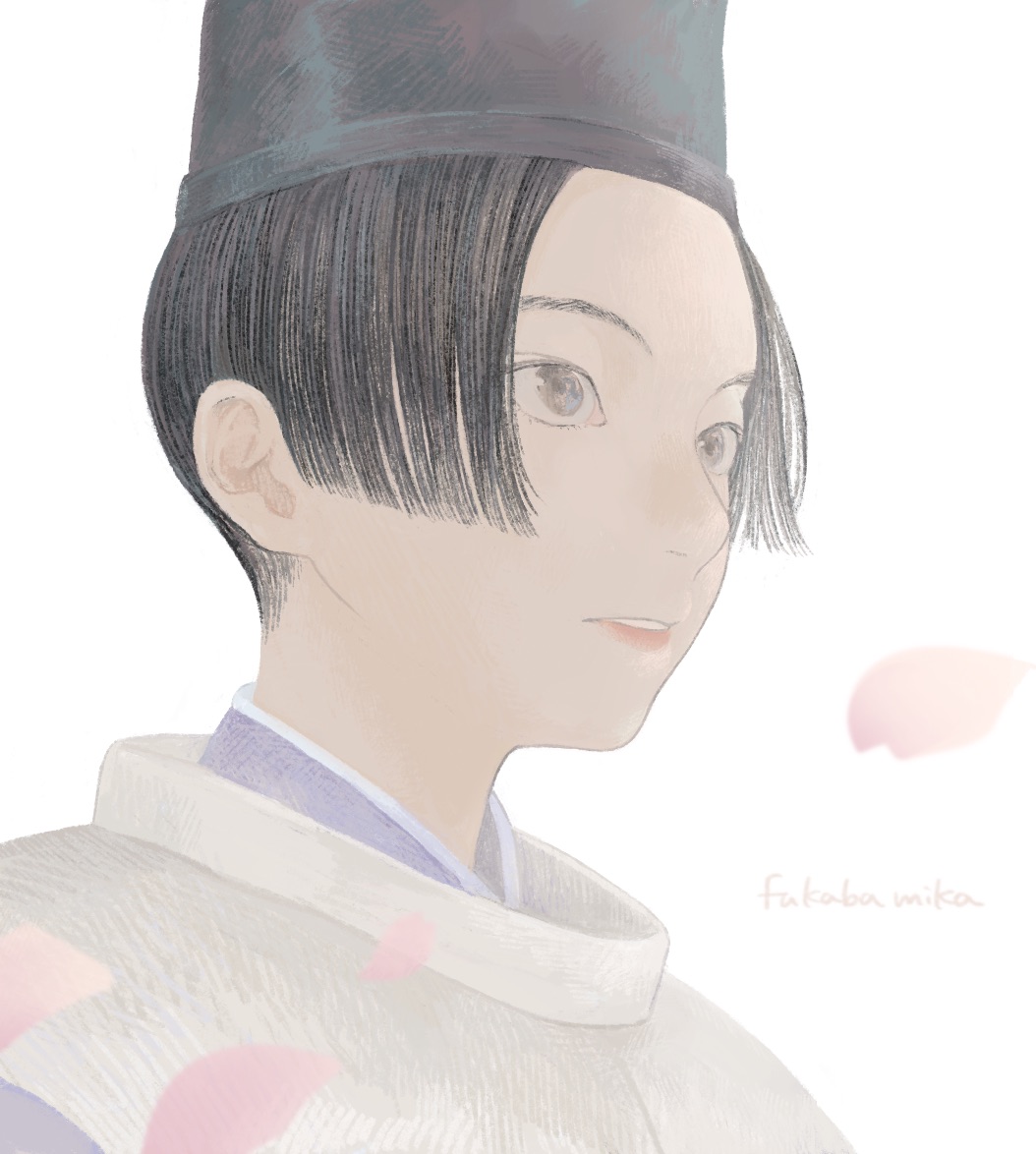 たなか Rt Fukabamika 桜の宴 平家物語 源義経 イラスト T Co Bljbgy3rdn Twitter