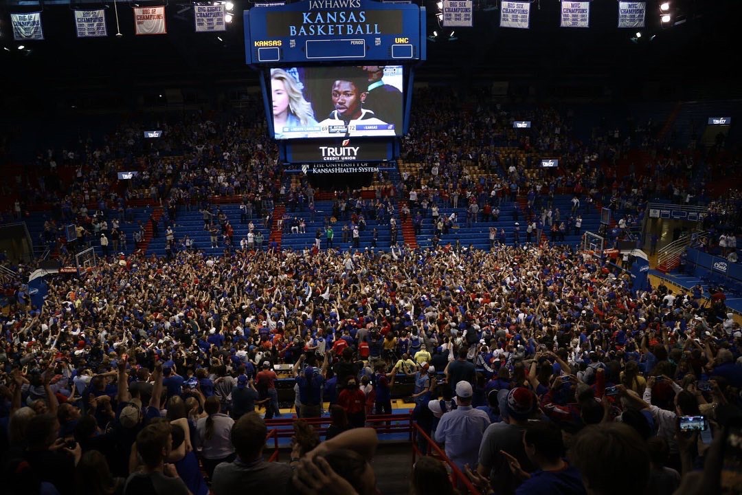 Tonight, forever, Rock Chalk.