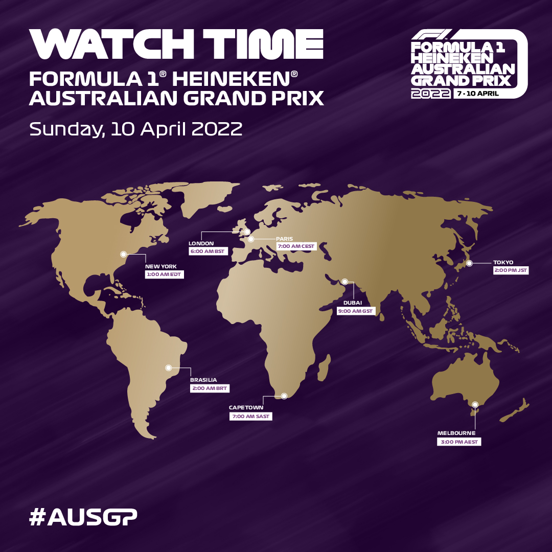 F1 Australian Grand Prix on X