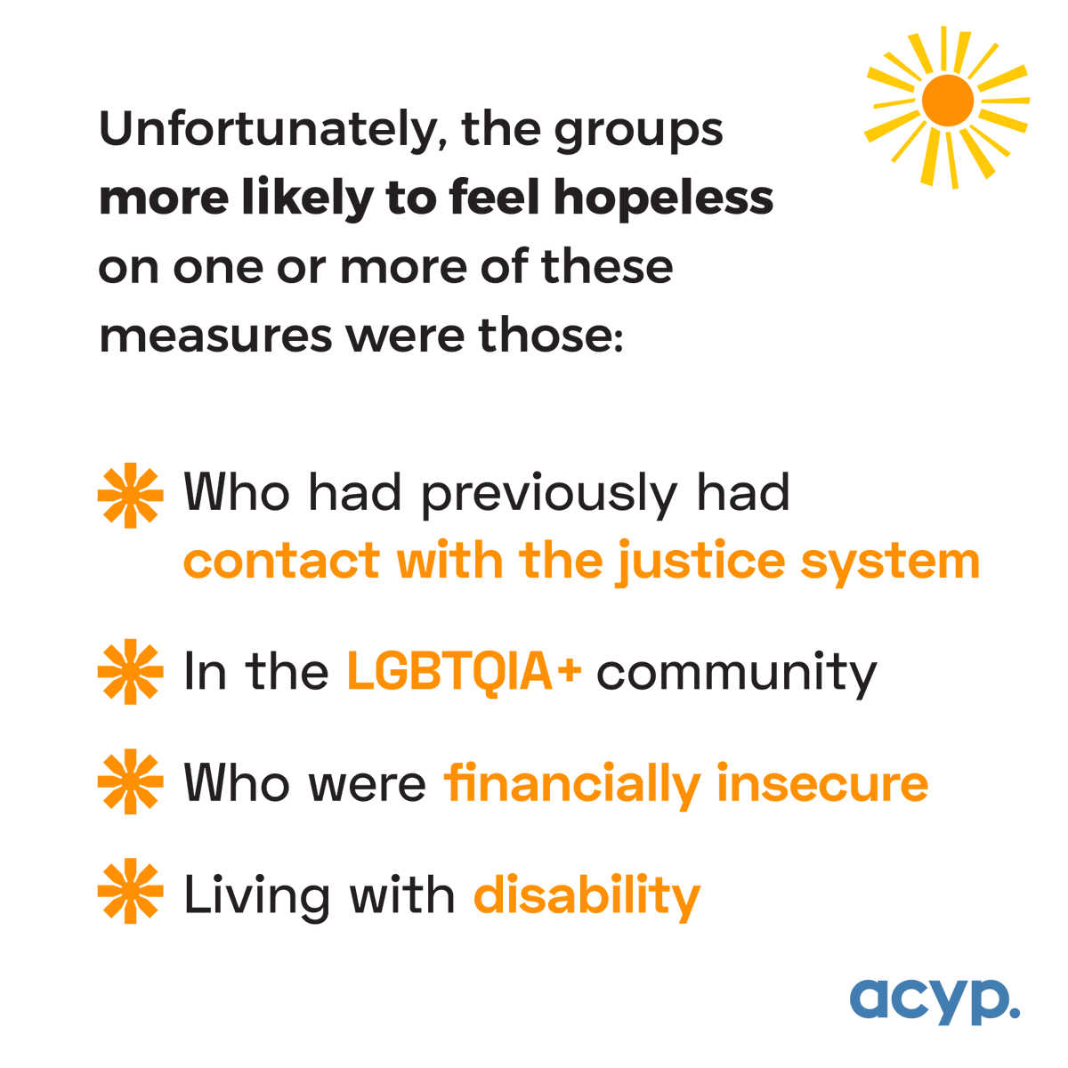The NSW strategic Plan for Children and Young people 2022-2024 focuses on six commitment areas. One commitment area is 'Hope for the future'. Click through the tiles to find out more. To find out more about or read the Plan click here bit.ly/3LYJuvN