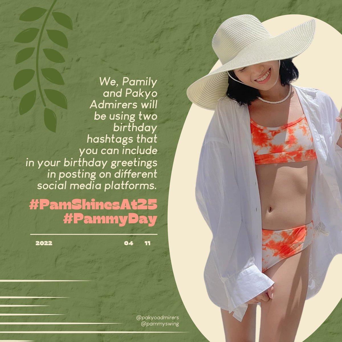 pammyswing's tweet photo. — six days !!

#PamShinesAt25
#PammyDay https://t.co/f92qEKLH45