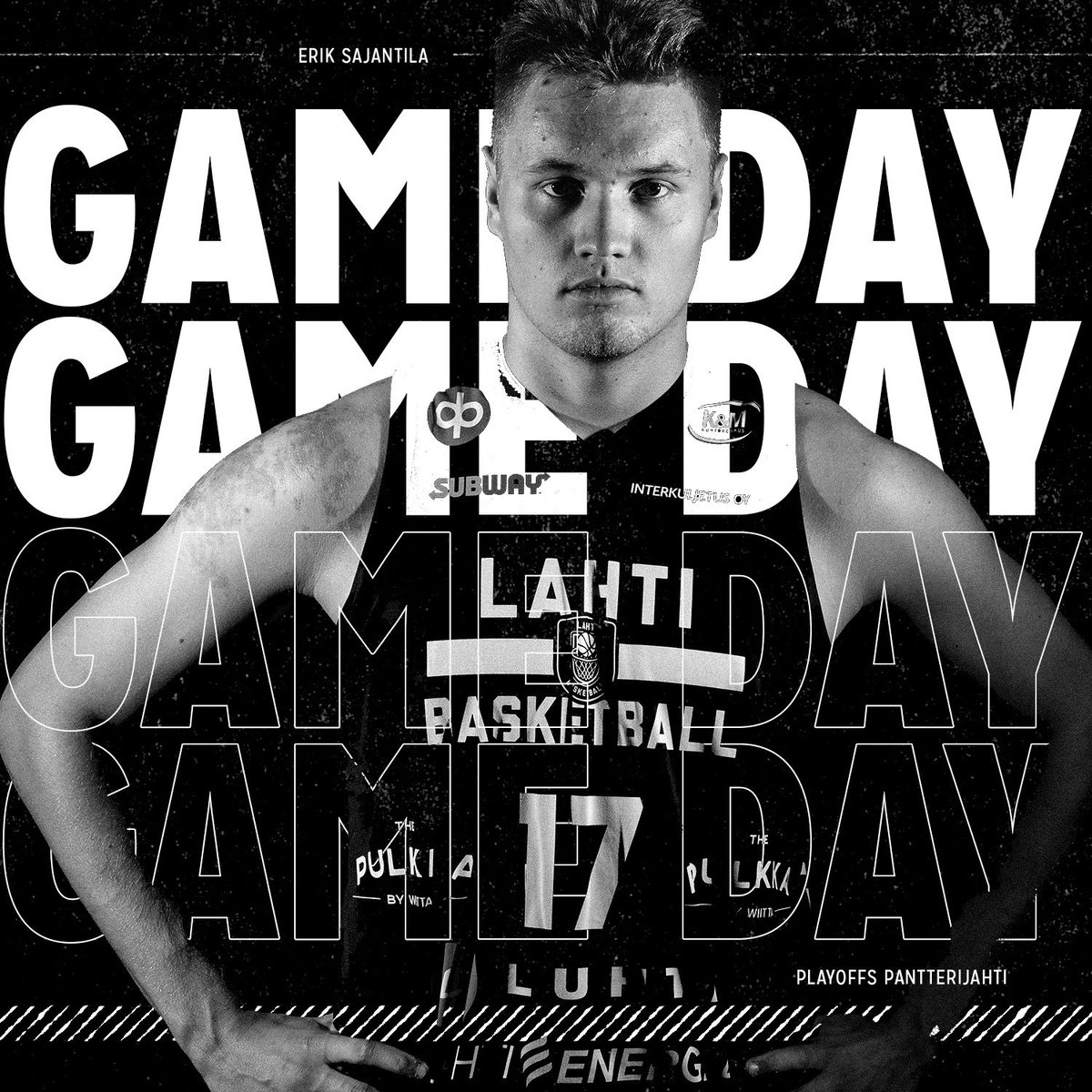 Pelipäivä 🔥

🏀 Lahti Basketball vs. <a href="/Karhubasket/">Karhubasket</a> 
🏆 Game 2 
📍<a href="/LahtiEnergia/">Lahti Energia</a> -areena 
⏰ 18:30
🎫 <a href="/lippu_fi/">lippu.fi</a> 
📸 <a href="/sellekhanks/">SELLEKHANKS</a> 

#lahtibasketball 
#korisliiga