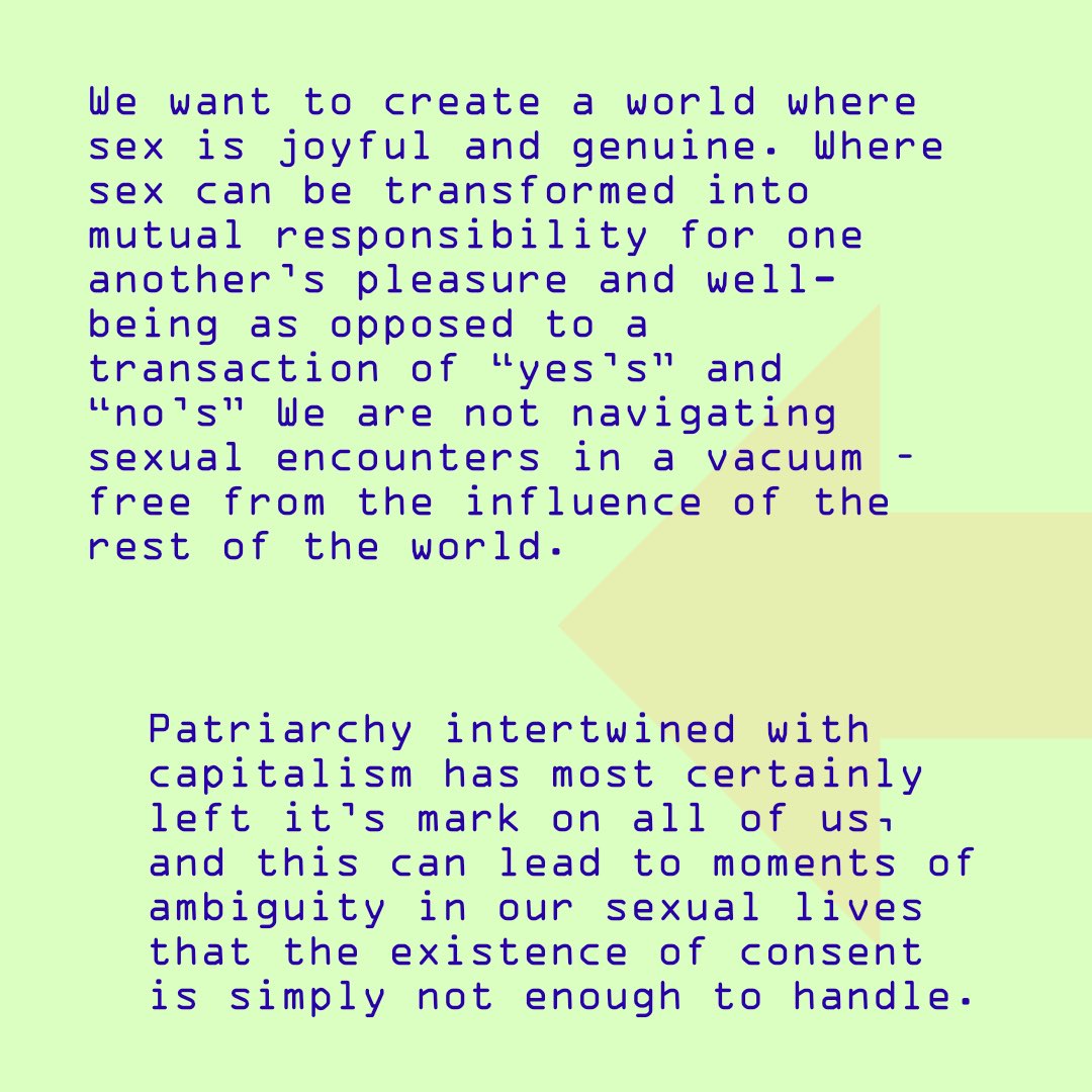 AF3IRMSEATTLE's tweet photo. Consent. 
We acknowledge that consent and the use of it is VALUEABLE but it’s context and use are IMPORTANT to clarify and define. 

April is #sexualassaultawareness month and we at @af3irmseattle have been stewing on this for a while and have never felt that there was enough 1/2 https://t.co/icZaTEqbPw