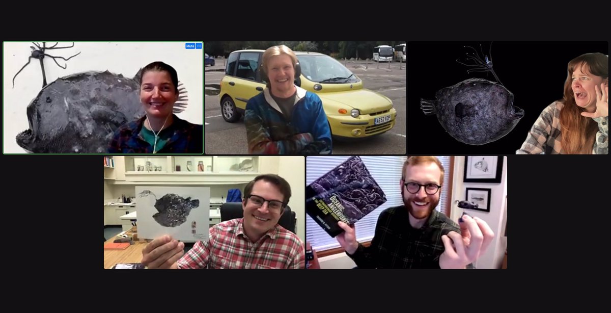 5 people on a zoom call