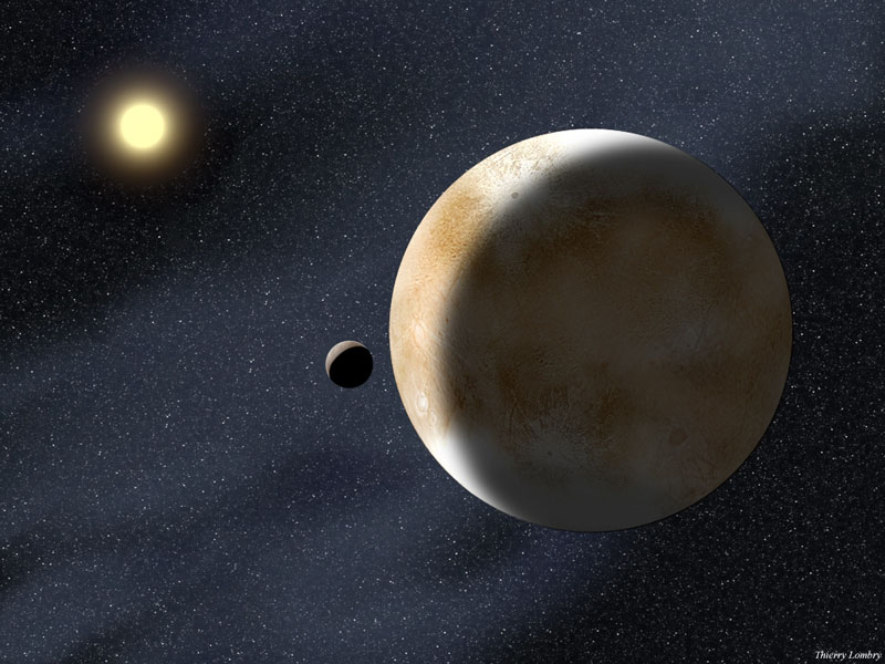 visit__morocco_'s tweet photo. A Trip down memory lane! Check out this photo from 2007 taken by the @HubbleTelescope and the @keckobservatory telescope. This image helped determine Dysnomia's orbit of 16 days, my mass compared to Pluto's, and my orbit plane, out of line with the Solar System. #APODNASA https://t.co/3f20qgb5OU