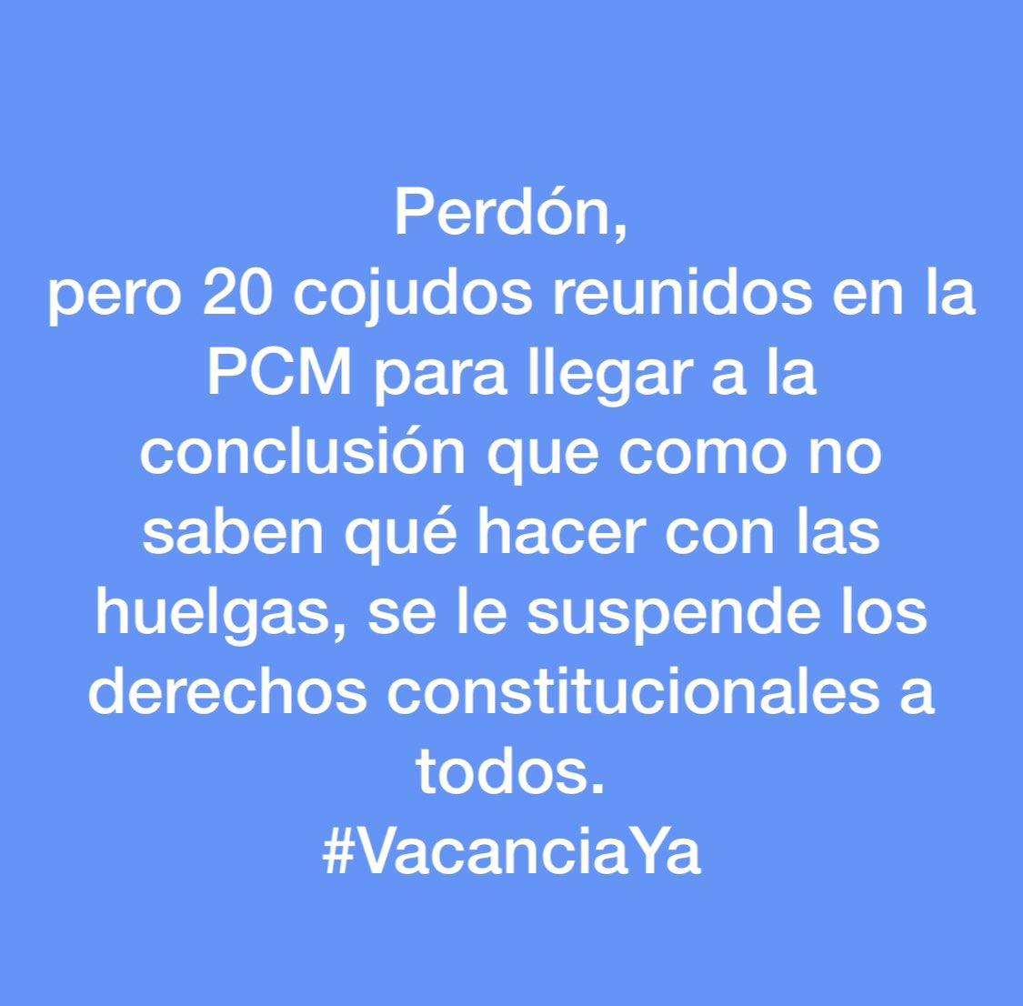 Todos a las calles!!!