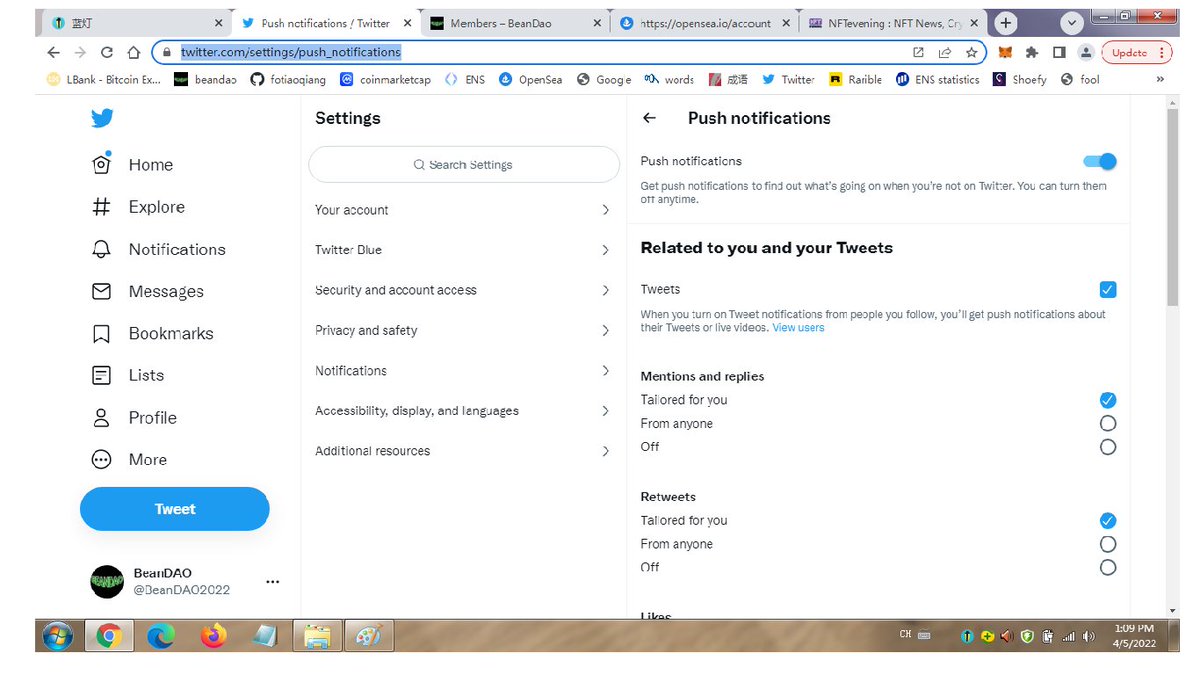 BeanDAO Official tweet media