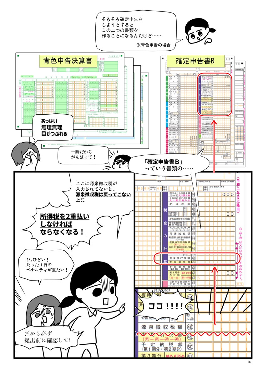本日より「確定申告のアレコレ」30%OFFセールが始まります✨超初心者向けの確定申告本です。無料で一部公開!宜しくお願いします!
Kindle →https://t.co/eGoKqIoNlC
コミックシーモア →https://t.co/REbjpj8NHX
LINEマンガ →https://t.co/POv6X0ibUO
DMM →https://t.co/s8aXpRzhpy