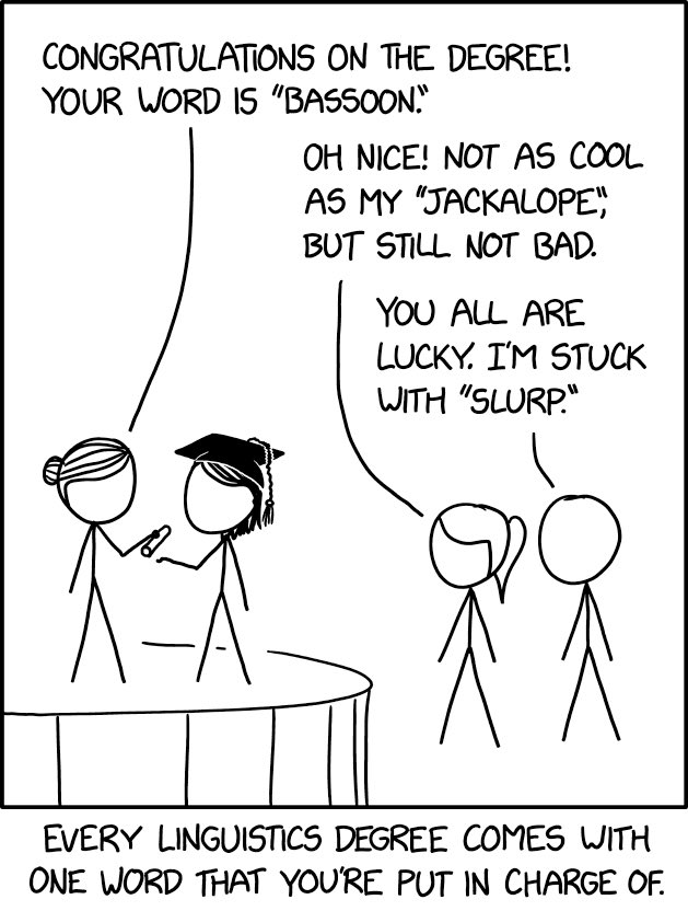 Language Degree xkcd.com/2602
