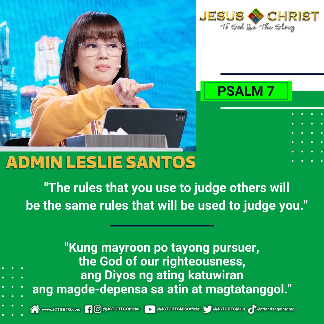 JCTGBTGMain's tweet photo. Don't miss our soul-enriching Servants Force Devotion with Admin Leslie and Elder Weily Santos tonight at 7pm LIVE via an exclusive YouTube link. See you there! ππ
#JCtGbtgMain #JCTGBTG #JCtGbtgMainSFD #OnlineDevotion https://t.co/hzmPvzaKLJ