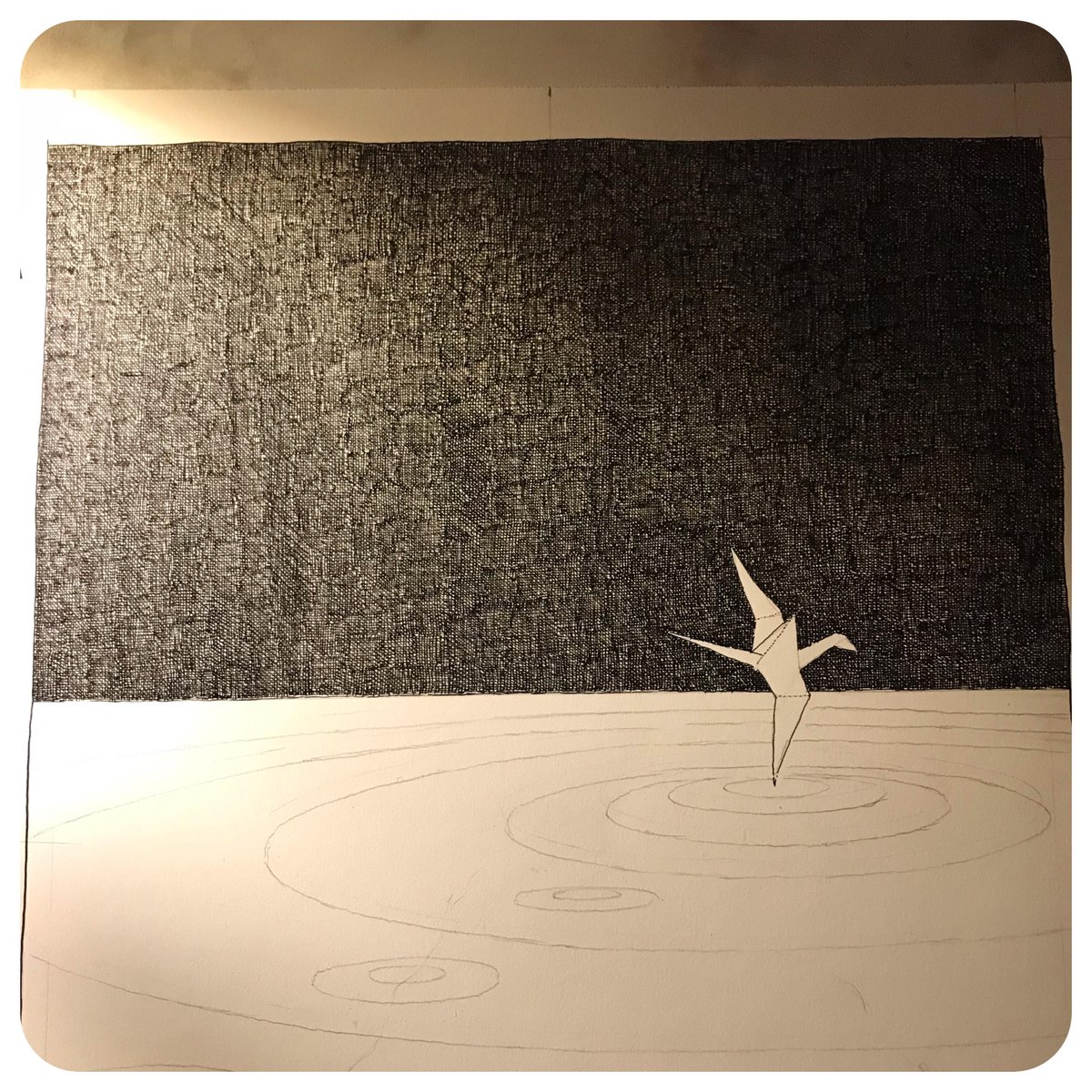 BongRedila's tweet photo. Some photos I took when I was making the cover for Meläg, Fantagraphics Books edition. #pendandink #illustration #Cover #comics #GraphicNovel #fantagraphics #melag https://t.co/kkjohr5XPP