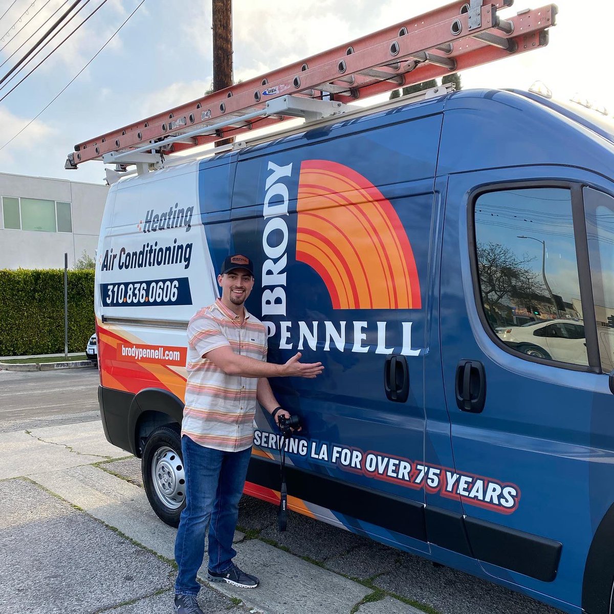 rivaldigital's tweet photo. Our team has been busy helping Brody Pennell, the legendary 77 year old HVAC company in Los Angeles, capture some fresh photo and video for their marketing! https://t.co/KHmVve9oGl