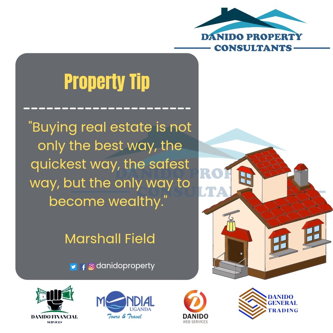 DanidoProperty's tweet photo. Invest wisely with @DanidoProperty .
#properties
#plantoEarn
#RealEstate https://t.co/XGzHmslGif