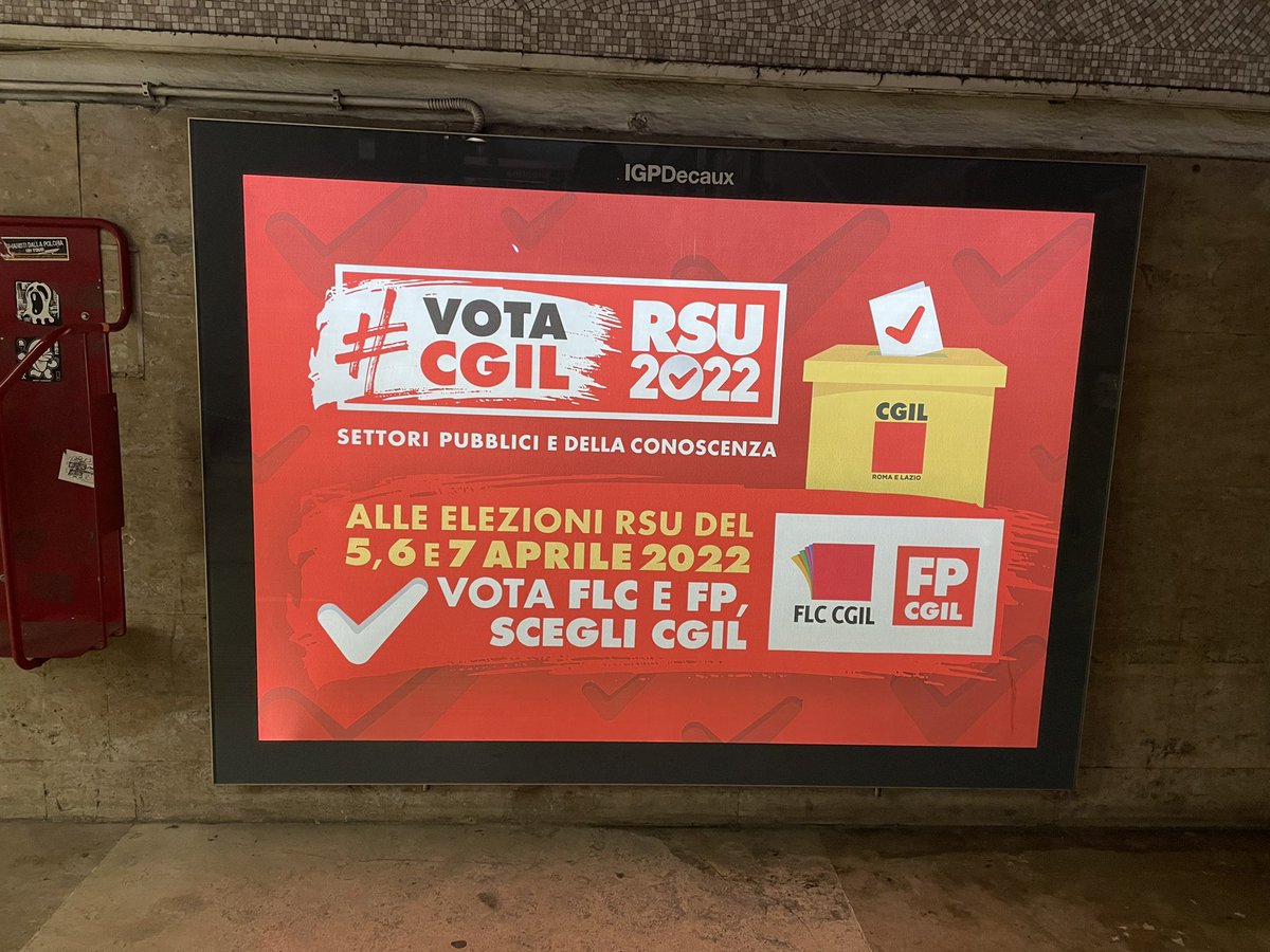 #cisiamo 
Si va al voto!

Sono stati mesi intensi; grazie all’impegno dei nostri candidati abbiamo fatto quadrato e arriviamo pronti all’appuntamento con le elezioni #RSU2022 
 
VIVA LA 🟥 CGIL! VIVA LA FUNZIONE PUBBLICA! 

5-6-7 aprile VOTA e fai votare FP CGIL! 

#ScelgoFpCgil