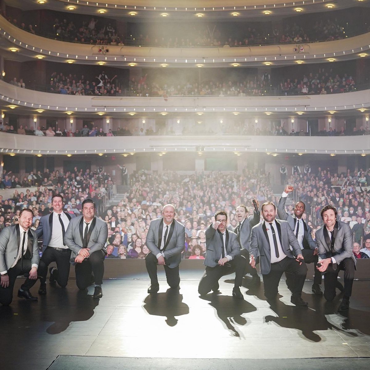 RandyStine's tweet photo. The spring #2022 @SNCmusic tour is behind us…well, until #Spain, in a month… 

#StraightNoChaser #SNCmusic #SNC #acappella #tourlife #springtour #BackInTheHighLife https://t.co/DRLw3gCJiZ