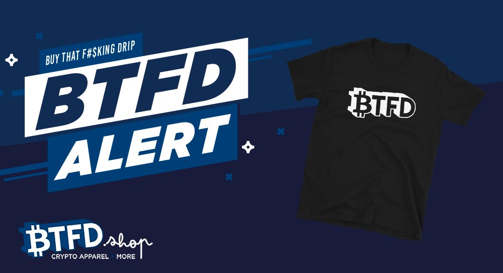 BTFD_SHOP's tweet image. If you're gonna BTFD

Then you better BTFD in style 👌

BTFD t-shirt available in 3 different colors! ( Black, Dark Heather, Navy )

btfd.shop/product/btfd-d… 👕