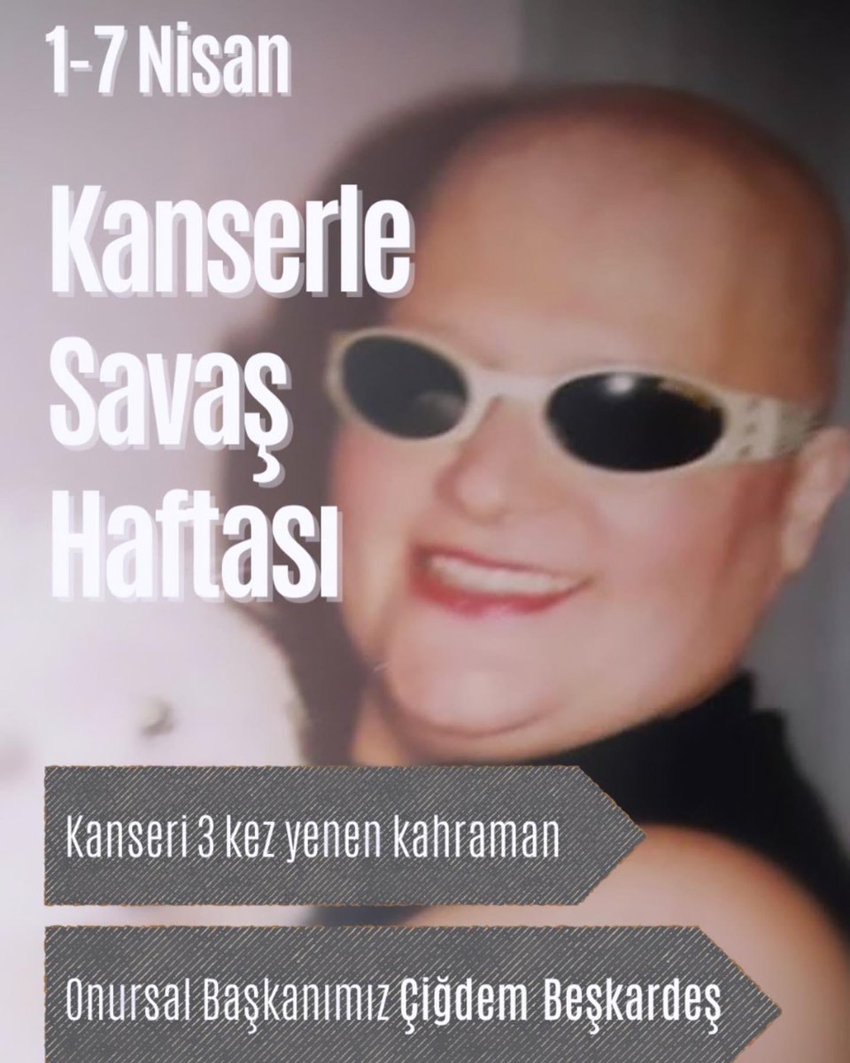 Kanser haftasının örnek kanser savaşçısı kanseri 3 kez yenen,hayata her zaman gülümseyerek bakan Memekander’in kurucusu ve onusal başkanı Çiğdem Beşkardeştir.Tedavilerdeki metanetini,bitmeyen umudunu unutamam.Nice sağlıklı yıllar Çiğdem hanım #memekander #kanserhaftası <a href="/meme_ile/">MEMEKANDER 🎀Meme Kanseri İle Savaşım Derneği</a>