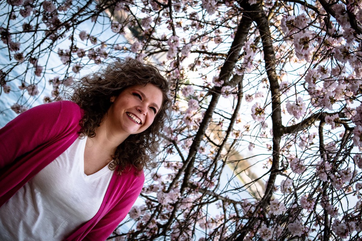 pookettie's tweet photo. Finally got to see the cherry blossoms in full bloom at the @CherryBlossFest in DC with @TheBracco - it was magical! https://t.co/cbAdO95IhS