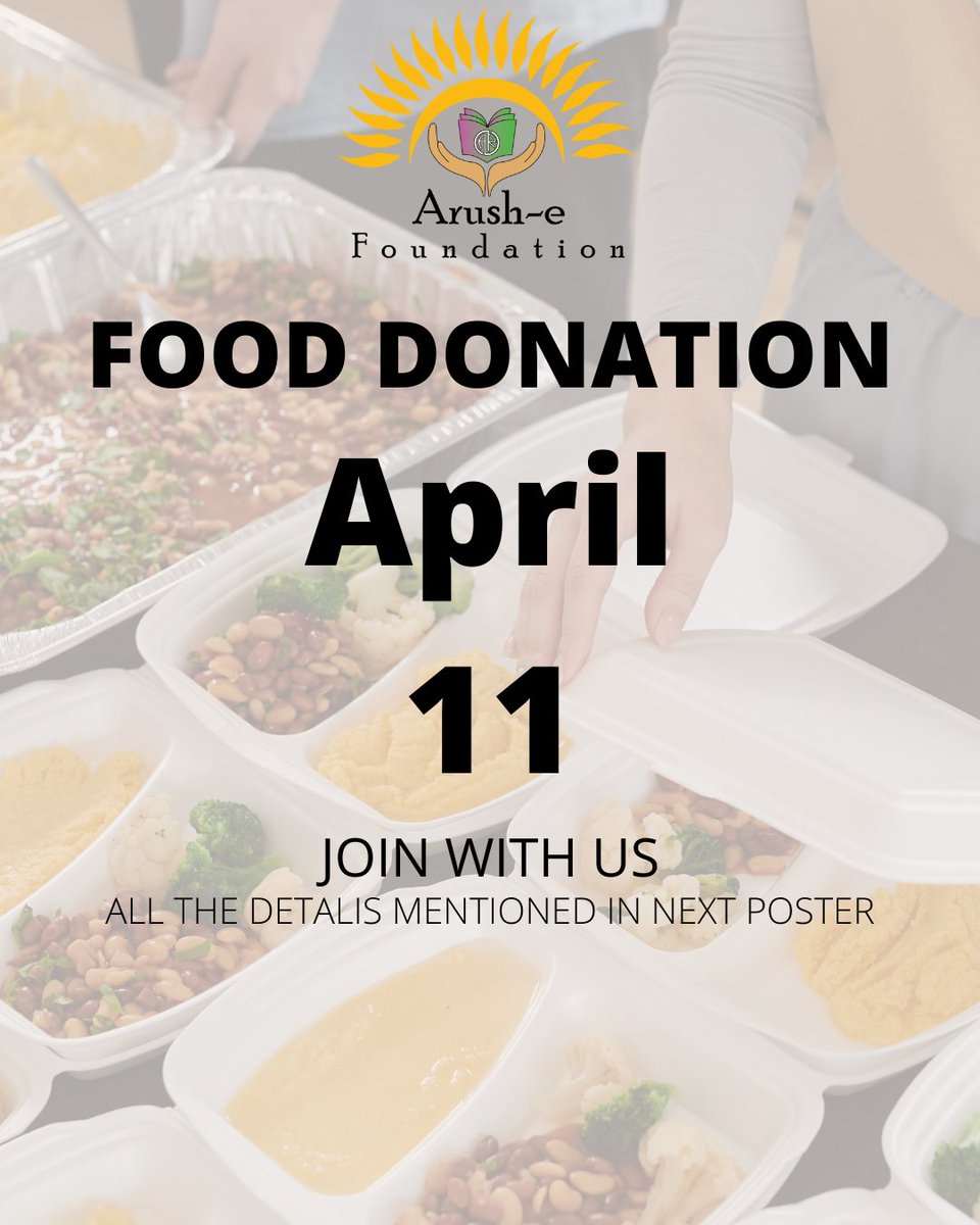 ARUSHe12's tweet photo. #arushefooddonation on april 11th. https://t.co/axwVLlp8oU