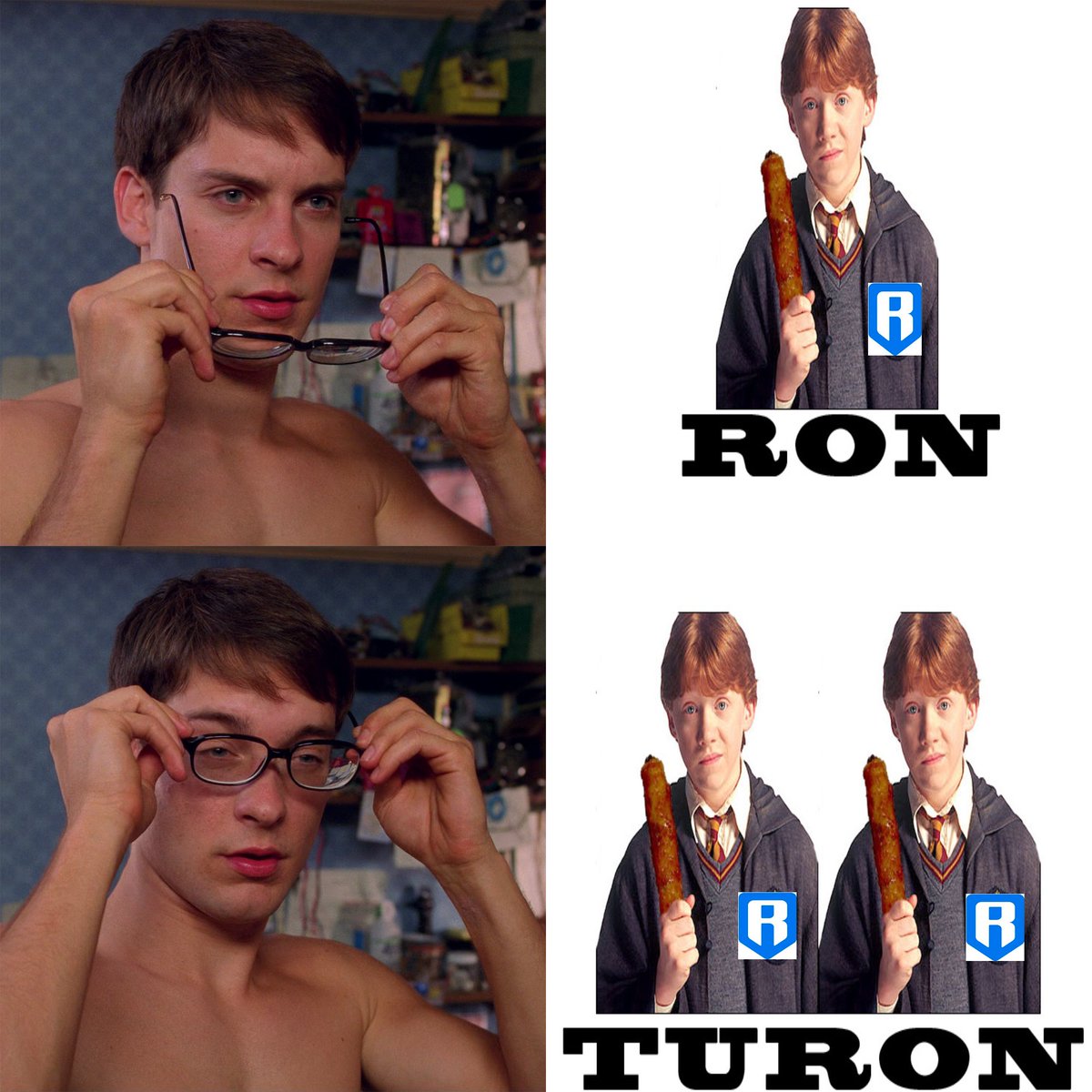 chibipats's tweet photo. @kookoocryptotv @Ronin_Network @SkyMavisHQ @AxieInfinity You think it's Ron. . . But it's Two Ron with #2RON with Ron jacket.
@tykymikk @unettollvs https://t.co/F7zM7kGXP6