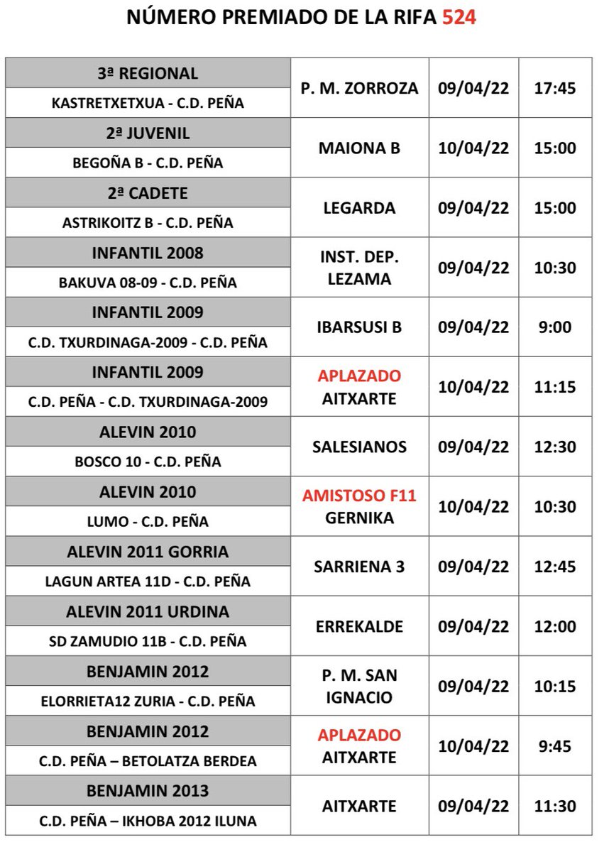 Club Deportivo Peña tweet media