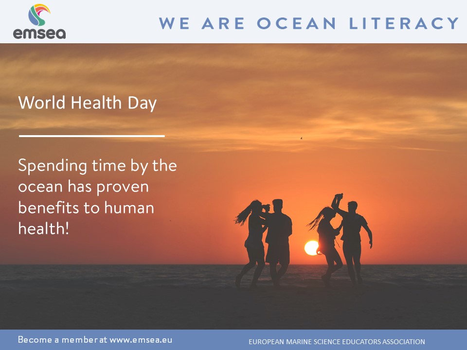 emseassociation's tweet photo. 🌎Our planet, our health😷
On 7 April 2022, @WHO will focus global attention on the interconnectedness between the planet &amp; our health. 
➡️If you are an ocean educator, scientist, guardian or an organisation interested in safeguarding the future health of the ocean, join EMSEA💙 https://t.co/Crncd4C7GZ