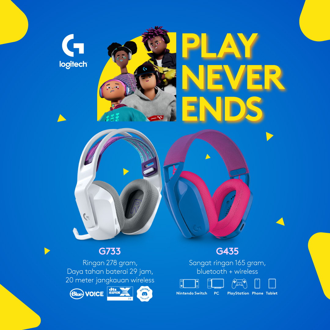 LogitechID's tweet photo. Ngabuburit sambil main game makin seru nih bareng temen-temen kamu, Logi friends 😍
Btw kamu #TimG733 atau #TimG435 nih?
#LogitechGIndonesia #PlayNeverEnds https://t.co/oZFjfja0o0