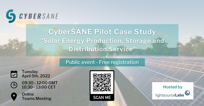 CyberSANEH2020's tweet photo. |Event 🥳| The second #CyberSANE #pilot case study starts soon, lead by @LightsourceLabs❗ 🕙 👀
There is still time for a last minute registration at the link below 🏃‍♂️

👉 https://t.co/j9oq6kB89a
#Event #Cybersecurity #H2020 https://t.co/fJ8Uu7rwYe