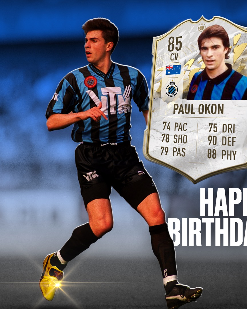 Happy birthday to our Bruges Icon Paul Okon!   