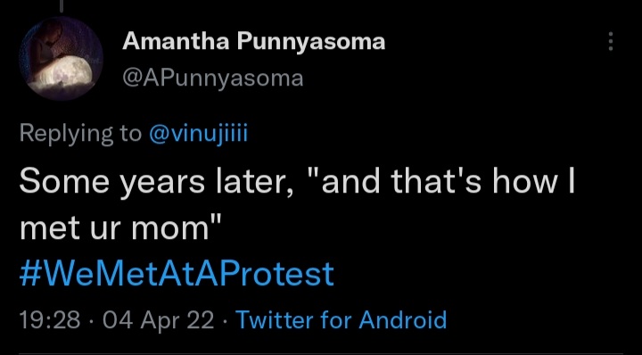 APunnyasoma's tweet photo. @vinujiiii Damn. It's really gonna happen then 😅 https://t.co/CliBJ5ZzY9