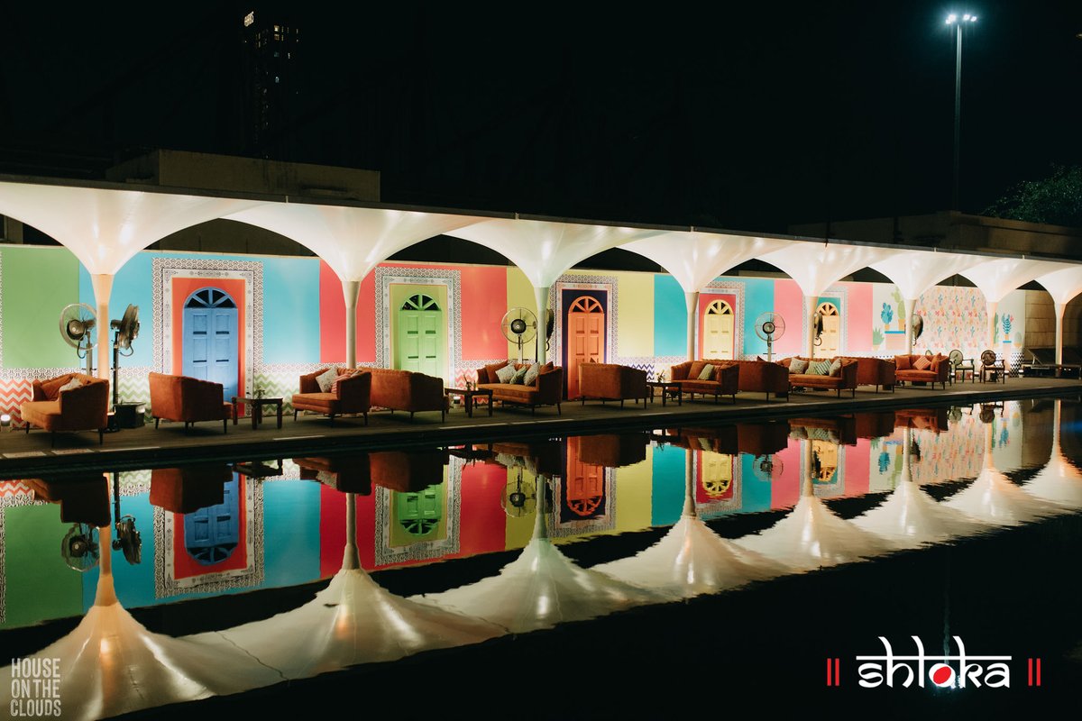 ShlokaEvents's tweet photo. They wanted fun and colour for their Sundowner, so we gave them this! Want to plan something like this for your wedding? You know whom to call!
#Weddingplanners #wedding #weddingplanner #weddinginspiration #weddingplanning #eventplanner #weddingdecor #destinationwedding https://t.co/xg1zVyQSEX