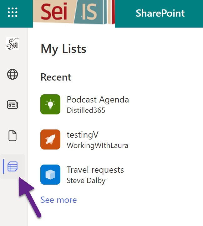 seisteve's tweet photo. Absolutly Loving what just appeared on the Sei tenant! #seiis #office365distilled #M365lists https://t.co/sr0qf3Ii6P