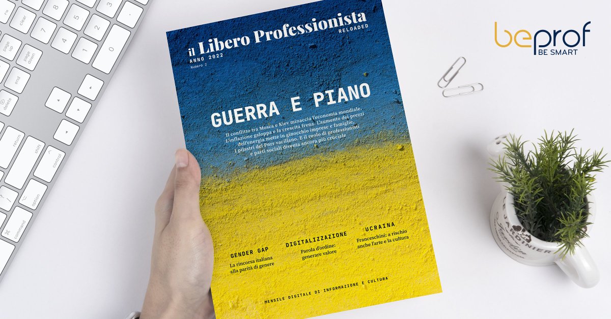 BeProfApp's tweet photo. L'informazione su #BeProf non si ferma mai. Leggi l'ultimo numero de il Libero Professionista, il magazine di #Confprofessioni. Cosa sta succedendo in Italia a causa del conflitto tra Mosca e Kiev? Quale ruolo ricoprono liberi professionisti? Vai su 👉https://t.co/dZekqH55Pu https://t.co/2jqNY3EV4k