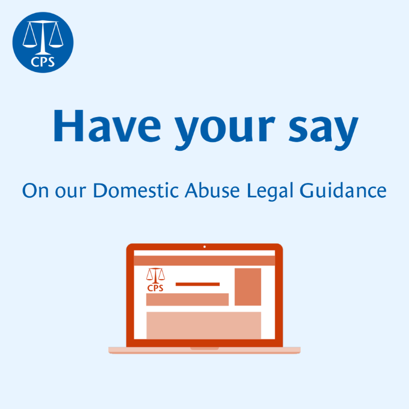 CPSUK's tweet photo. There is no typical victim of domestic abuse.

Domestic abuse affects women, men, and children from all walks of life.

Our revised legal guidance will assist prosecutors and investigators to challenge damaging misconceptions head on.

Have your say on the guidance 👇