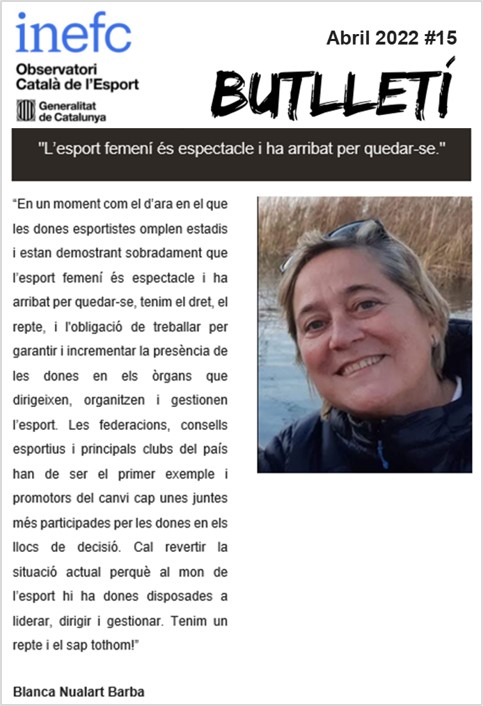 Blanca Nualart Barba (@bnualart_blanx) on Twitter photo OBSERVATORI CATALÂ DE L'ESPORT Butlletí #15 <a href="/inefc/">charlie</a> <a href="/esportcat/">Esports</a> <a href="/UFECcat/">Unió de Federacions Esportives de Catalunya</a> <a href="/UCECcat/">Consells Esportius de Catalunya</a>
Organitzacions associatives: composició de les juntes directives de Federacions Catalanes i dels Consells Esportius. Tenim un repte i el sap tothom. mailchi.mp/562167a5e3f0/b… OBSERVATORI CATALÂ DE L'ESPORT Butlletí #15 <a href="/inefc/">charlie</a> <a href="/esportcat/">Esports</a> <a href="/UFECcat/">Unió de Federacions Esportives de Catalunya</a> <a href="/UCECcat/">Consells Esportius de Catalunya</a>
Organitzacions associatives: composició de les juntes directives de Federacions Catalanes i dels Consells Esportius. Tenim un repte i el sap tothom. mailchi.mp/562167a5e3f0/b…