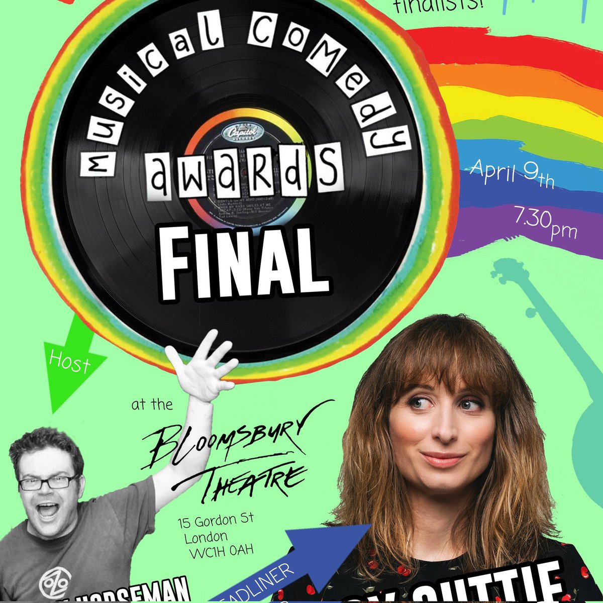So that all our acts can see the final when they're not performing, we've taken some seats out of the Circle. That means that a few final stalls have been released! Book them here: ucl.ac.uk/culture/whats-…
@josephemslie <a href="/abicartersimps/">Abi Carter-Simpson</a> <a href="/bloomstheatre/">Bloomsbury Theatre</a>