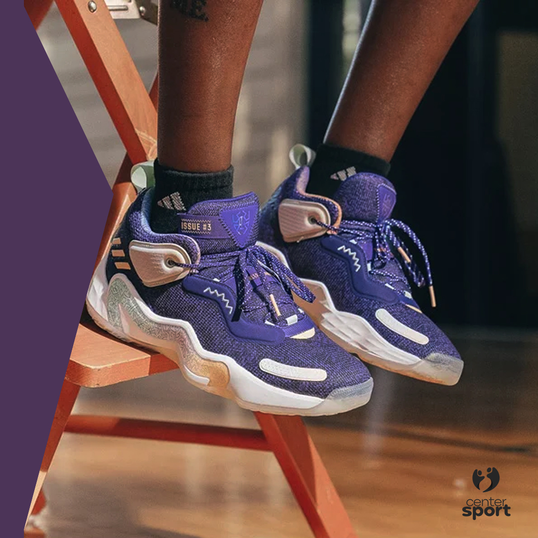 CenterSport8's tweet photo. Tênis Adidas D O N Issue Play Hoops 🏀

Ideal para jogadores fortes e rápidos, o calçado de design moderno tem cabedal produzido em material macio e respirável com calcanhar acolchoado para suporte e auxílio na prevenção de calos.

#centersportoficial #adidas #adidasbrasil https://t.co/vYN9Hihhgo